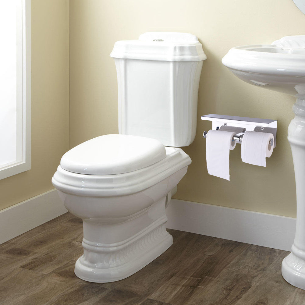 Stunning Slick Stainless Steel Toilet Paper Holder